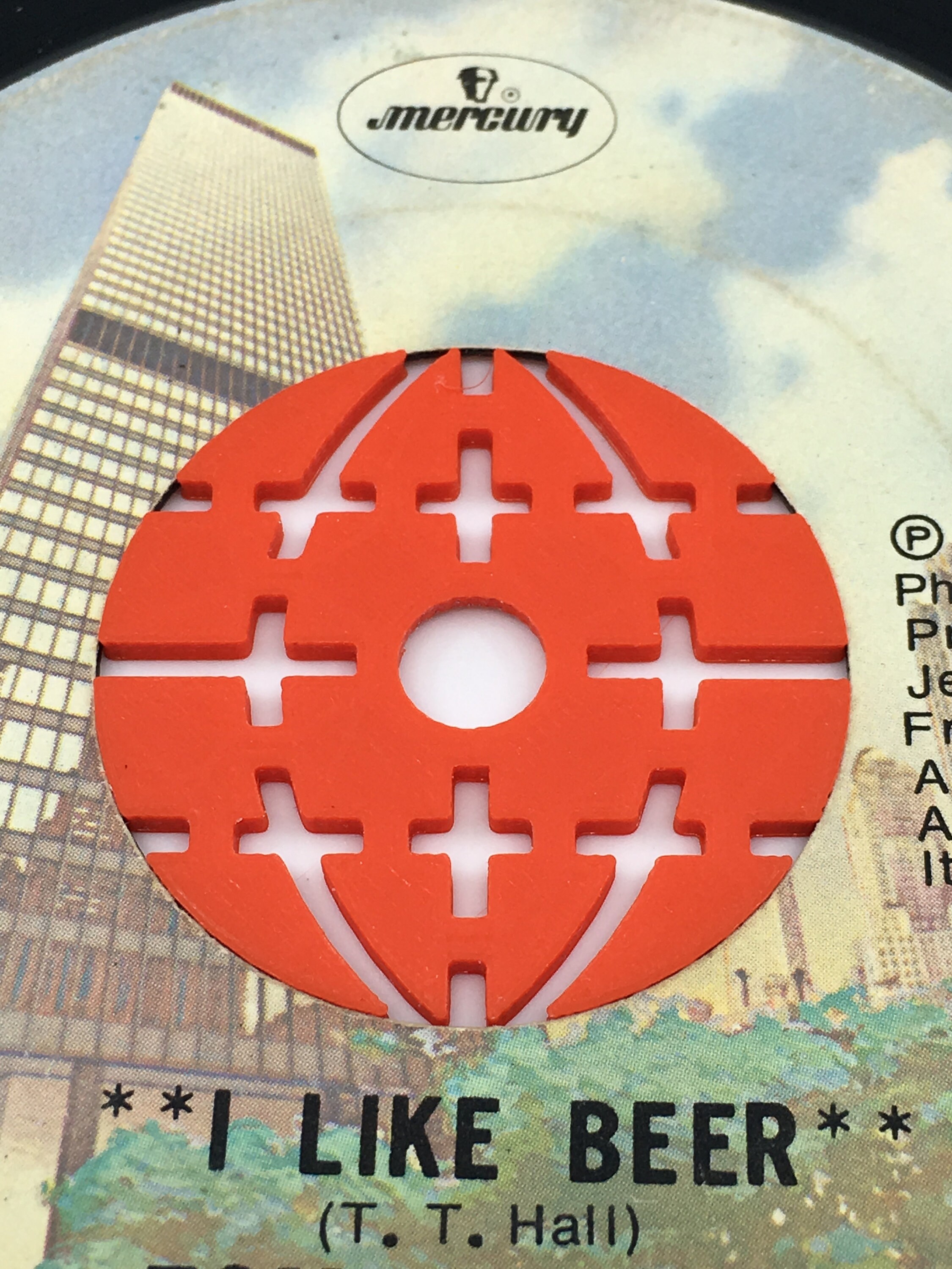 Record Spindle Insert Squareglobe - 45 Plastic Insert, Record Adapter, Rpm, Vinyl, Spindle ...