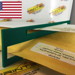 USPS 3 in 1 measurement tool, thickness gauge, post office template, guage, slot, postal tool, small buisness tool, shipping tools