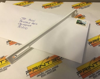 USPS thickness gauge, postal gauge, letter size gauge, post office tool, postal template, letter template, USPS template,