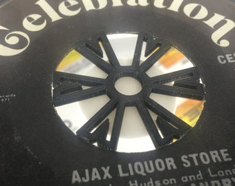 Arrowhead Designed 45 RPM record adapter, custom, LP, single record insert, record adapter, 45 adapter, 45 insert, 3d printed, center