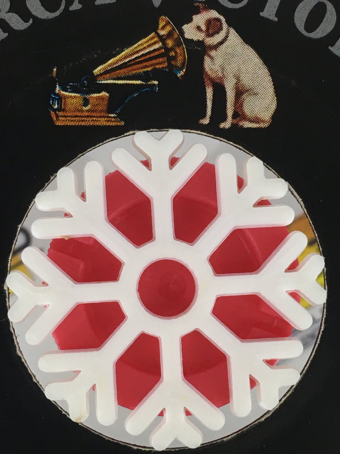 6 Pieces. Snowflake 45 Rpm Record Adapter, 45 Inserts, Single Record ...