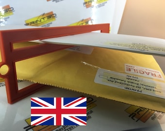 Royal Mail 3 in 1 thickness gauge, post office tool, UK, Royalmail, measurement tool, letter tool, letter guage, .5cm, 5mm, 25 cm. .5 cm