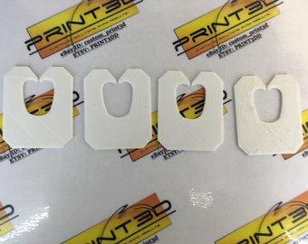 4 Pieces - Large Bag clips: Huge, Giant, Massive, Big, Gigantic, bread, tie, twist, clip, clasp, clamp, chip, bean, bag, rice, storage