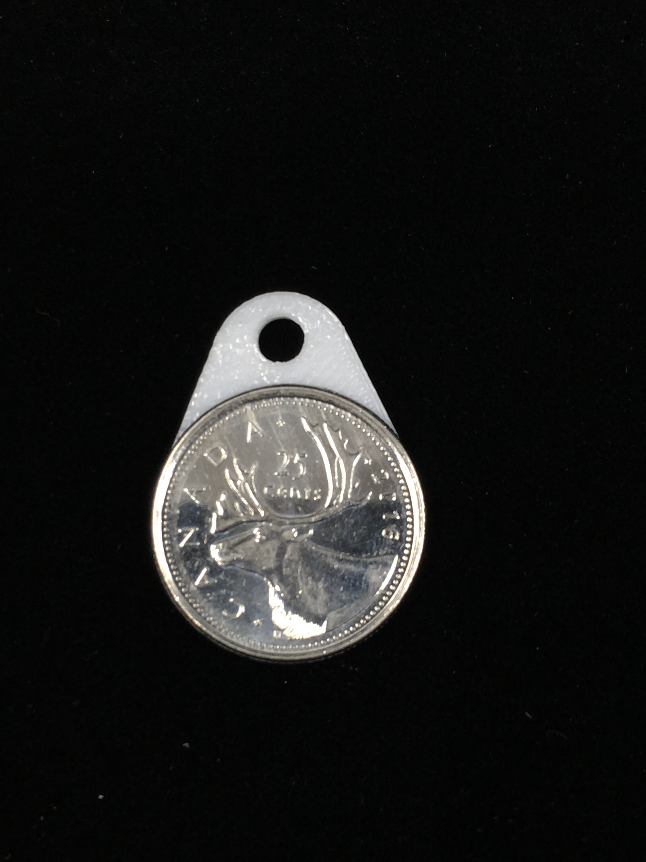 Shopping Cart Quarter Version 2.0 shopping cart coin key Etsy