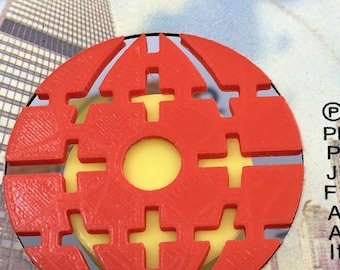 Squareglobe - 45 plastic insert, record adapter, rpm, vinyl, spindle, record, spacer