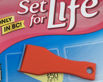 3 pieces. Scratch and Win Scraper : scratch, ticket, tool, lotto, lottery, scratch & win, scratch-off, scratch off, scraper, scratcher,