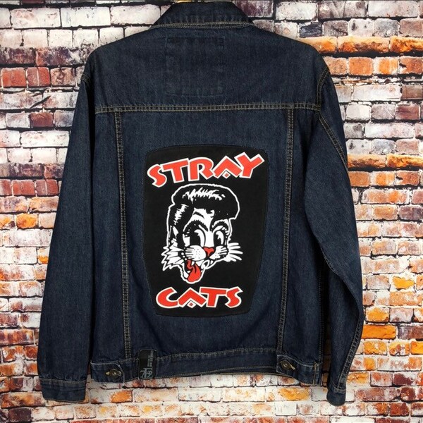 Upcycled Jean Jacket Etsy