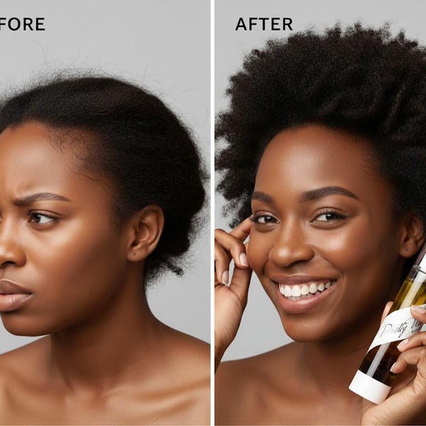 Magical Hair Growth Oil,Regrowth Serum,Hair Loss, Men hairloss, women hair loss, kids hairless Infused Jamaican Black Castor Oil