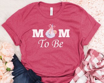 Mom To Be, First Time Mom Gift, Pregnancy Shirt, I'm Pregnant Shirt, Expecting Shirts, Pregnancy Reveal Shirt, Baby Announcement Shirt, Baby