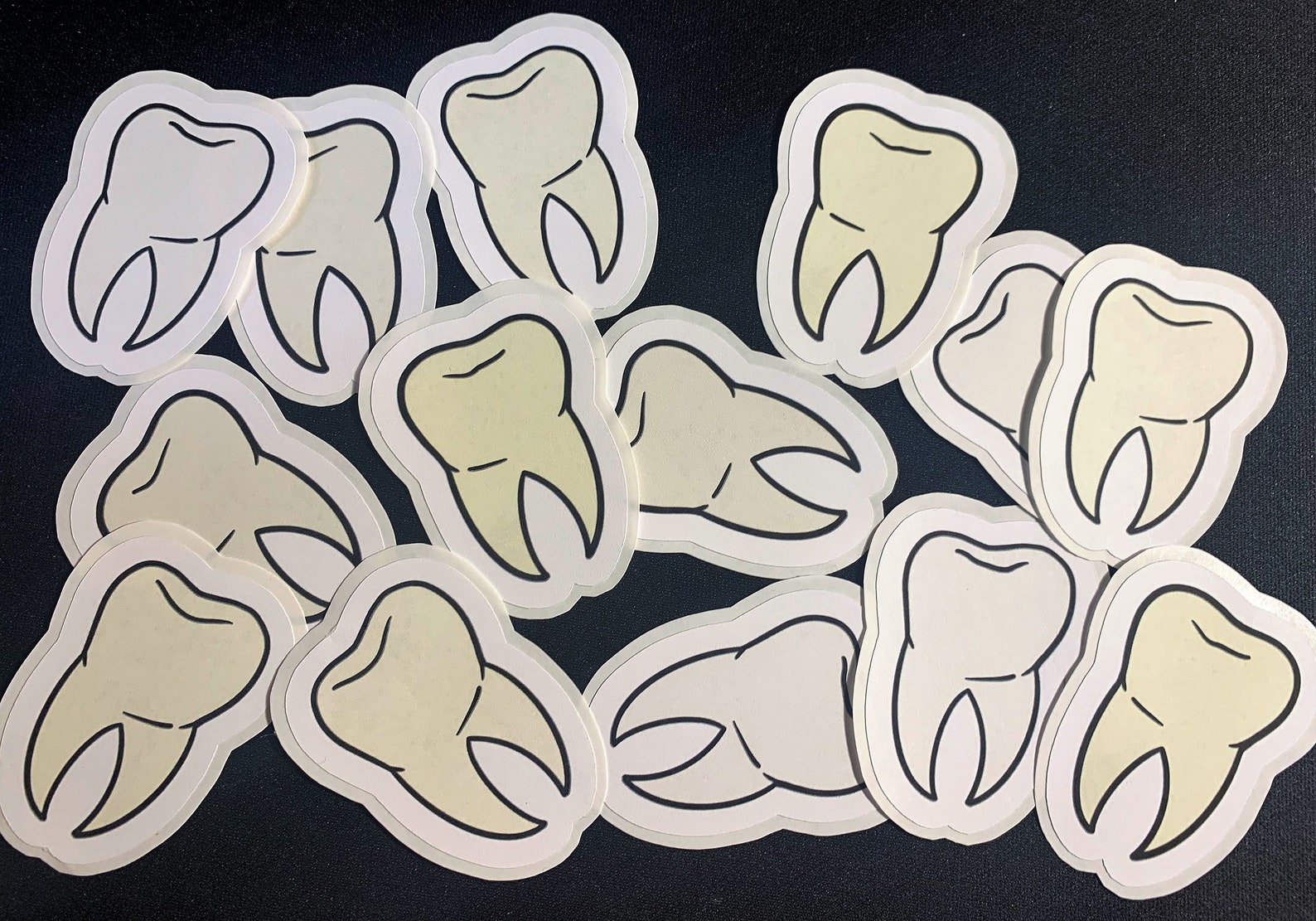 Teeth Sticker Pack Teeth Variety Tooth Fairy Dental Dentist Etsy