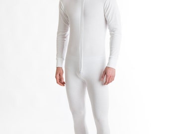 OCTAVE® Mens Thermal Underwear All In One Union Suit / Thermal Body Suit
