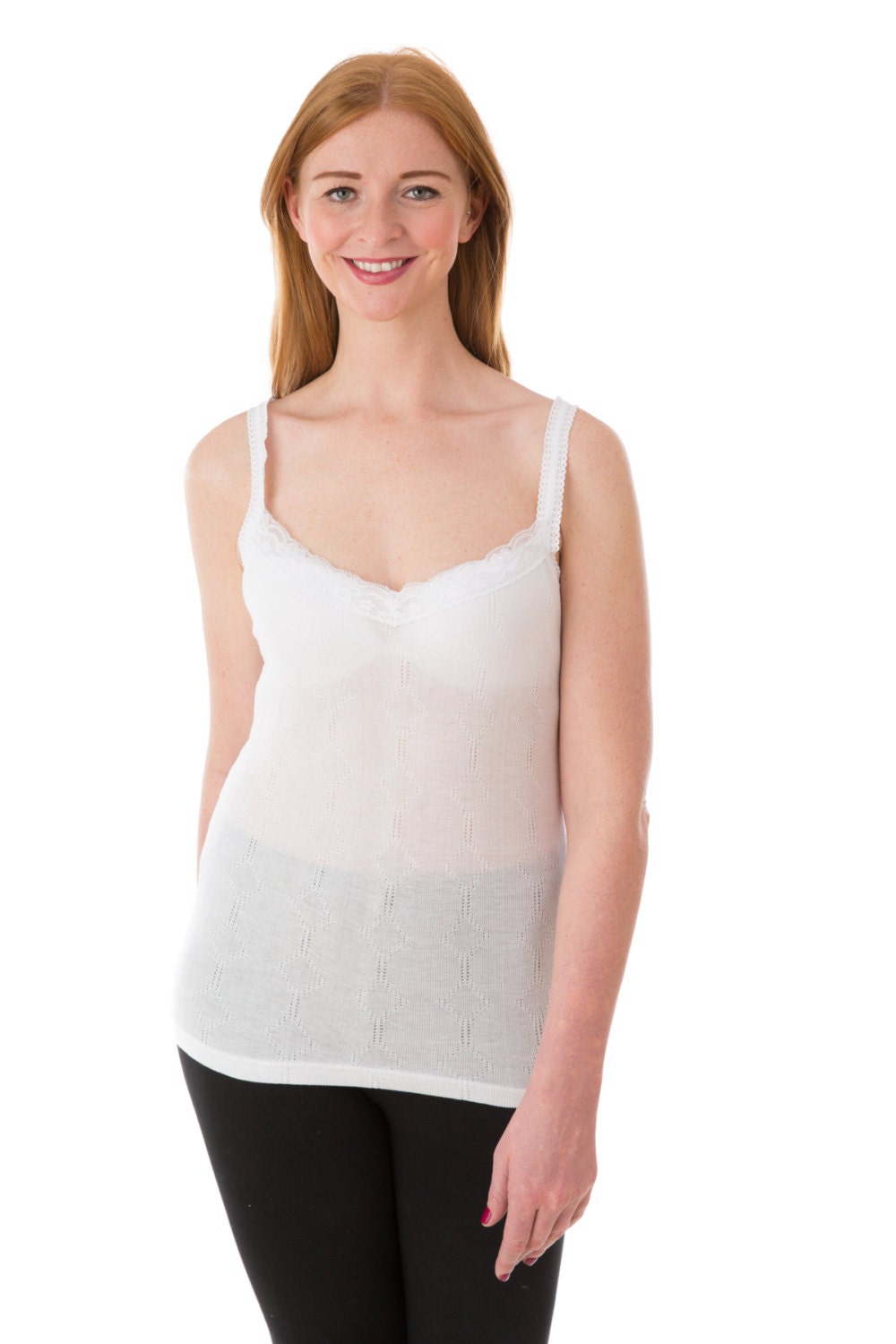 OCTAVE® Ladies/womens Thermal Underwear Sleeveless Camisole Vest/t