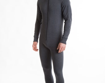 OCTAVE® Mens Thermal Underwear All in One Union Suit