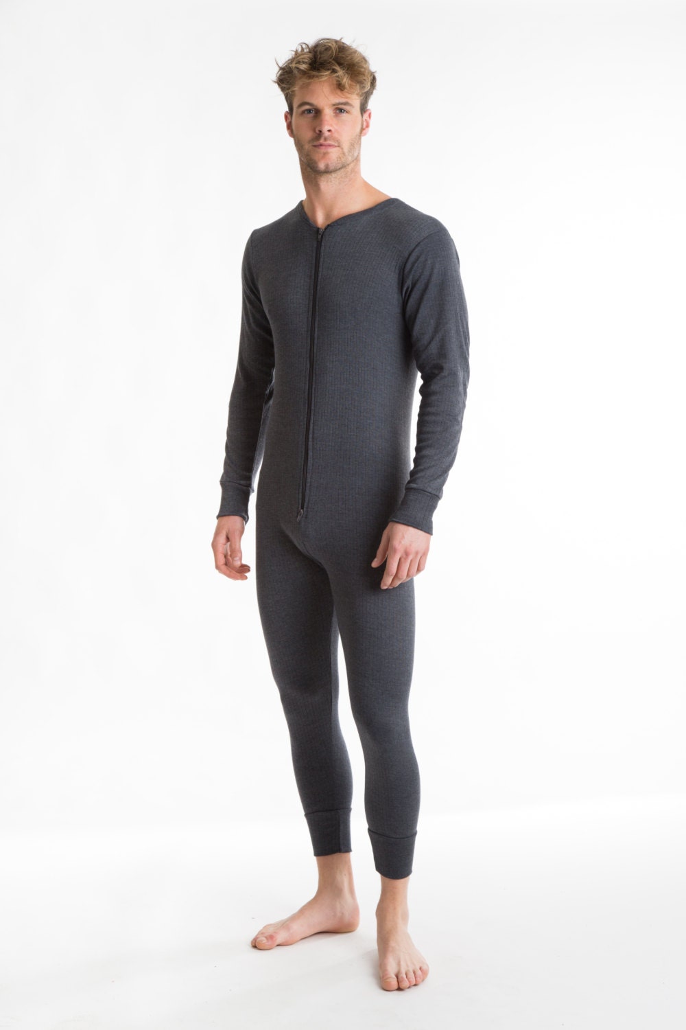 OCTAVE® Mens Thermal Underwear All in One Union Suit / Thermal Body Suit -   Canada