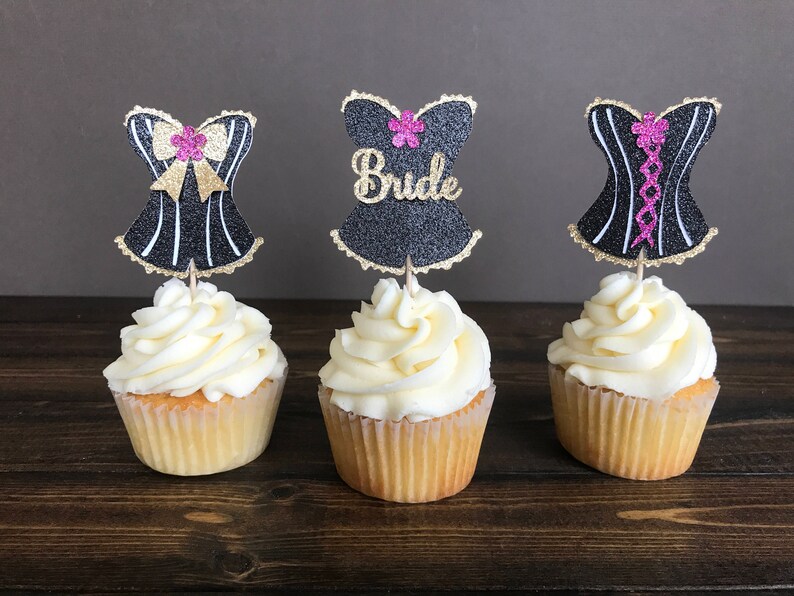 Bachelorette party cupcake toppers bachelorette party Etsy