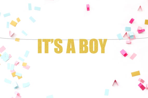its a boy banner baby shower decorations gender reveal banner gender reveal decorations baby shower banner baby shower decor it s a boy banner
