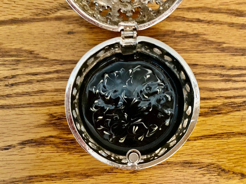 Vintage Rhinestone Trinket Box
