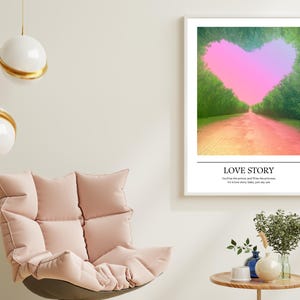 Taylor Inspired Print | Love Story | Poster, Gallery Wall, Print, Lyric Poster, Wall Art, Wall Print | A5/A4/A3