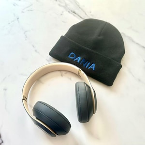 Custom Embroidered Beanies Personalized Winter Hats Unique Gifts and Accessories for Him & Her