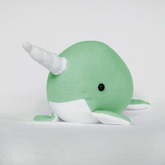 kawaii narwhal plush