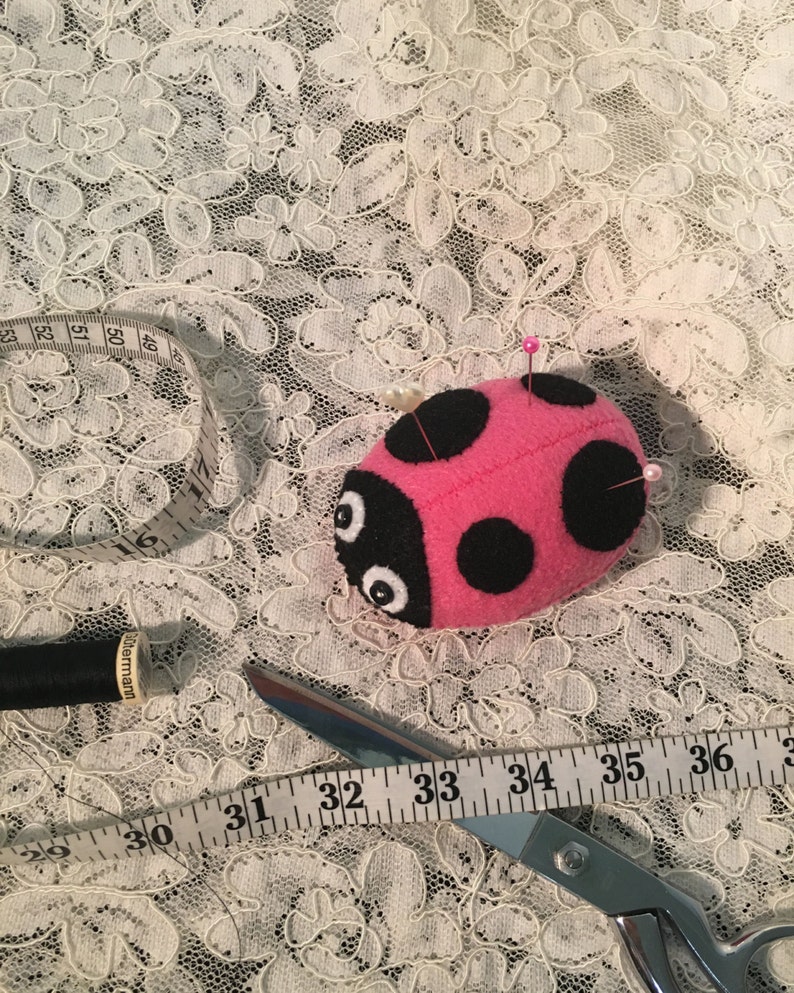 Ladybug Pin Cushion Etsy