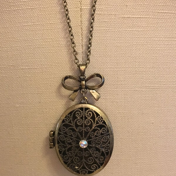 Large Locket Necklace