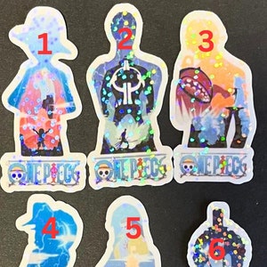 Stickers personnages une pièce (petits)