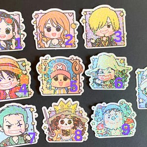 Stickers personnages une pièce