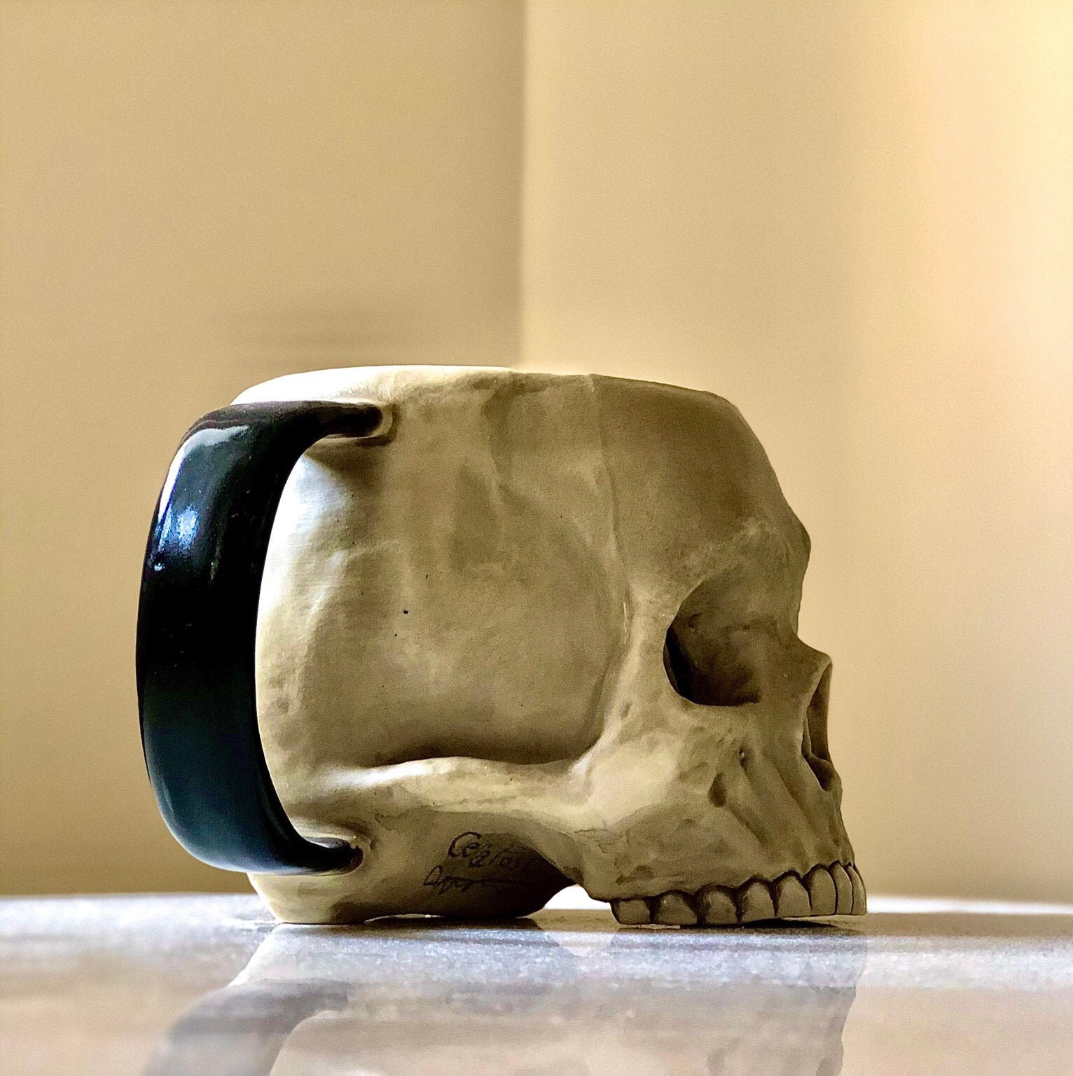 MUG personnalisé Tasse à café - Tête de mort Skull Halloween 1007
