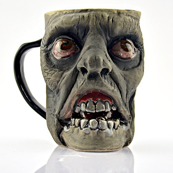 Handmade Zombie Mug: Macabre Gothic Horror Coffee Cup - Etsy