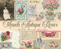 Maud’s Antique Roses | Vintage Decorative Poetry Paper & Journal Artist Kit