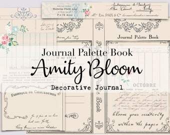 Vintage Journal Palet Boek Ephemera & Pagina's