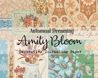 Autumnal Dreaming Paper | Decorative Journaling Paper