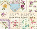 Vintage Hankies Paper Kit 1 | Vintage Decorative Floral Paper Kit