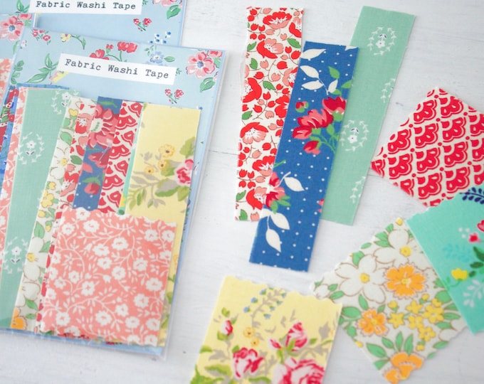 Amity Bloom Fabric Washi | Floral Collection | - Etsy