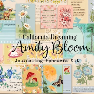 California Dreaming | Dekoratives Ephemera Kit
