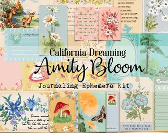 California Dreaming | Decorative Ephemera Kit