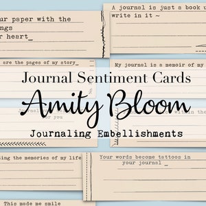 Journal Sentiment Cards