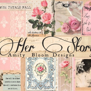 Her Story | Vintage Decorative Paper & Journal Kit