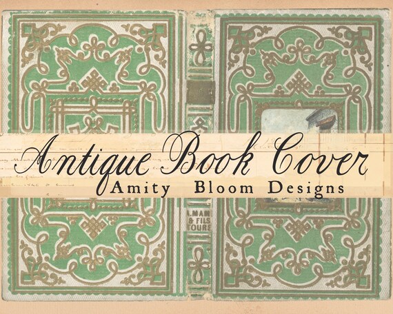 アンティークのフランス製ブックカバー - Etsy 日本
