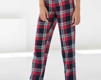 Checked pj bottoms sale