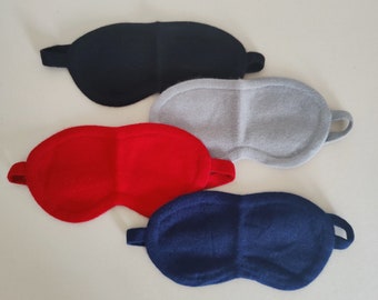 100% Pure Cashmere Knitted Travel Sleep Eye Mask