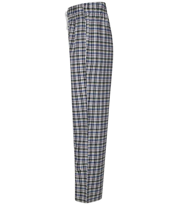 Men Cotton Flannel Tartan Check Pyjamas Bottom Lounge Pants Etsy UK