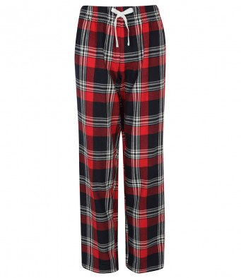 Buy Women Cotton Flannel Tartan Check Pyjamas Bottom Lounge Pants