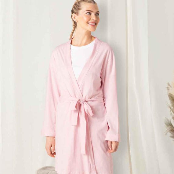 white christmas dresses Organic Cotton Robe – Only Hearts main image 1
