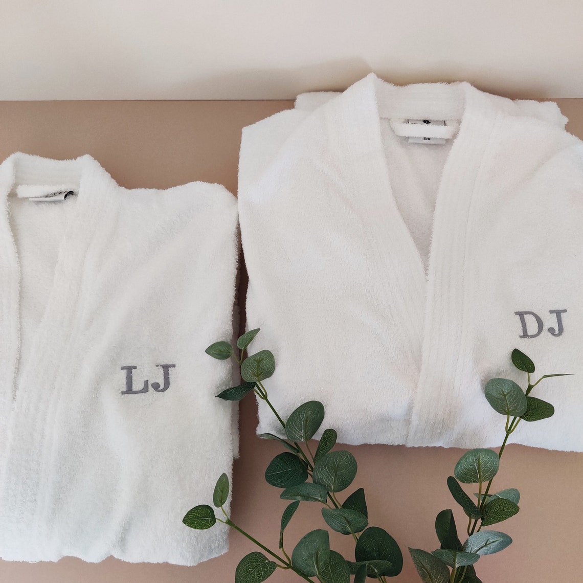 personalised toweling robe