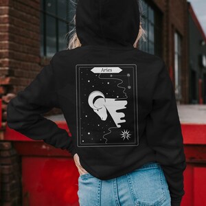 Aries Sweater | Zodiac Sign Sweater | Aries Astrology Symbol | Aries Gift