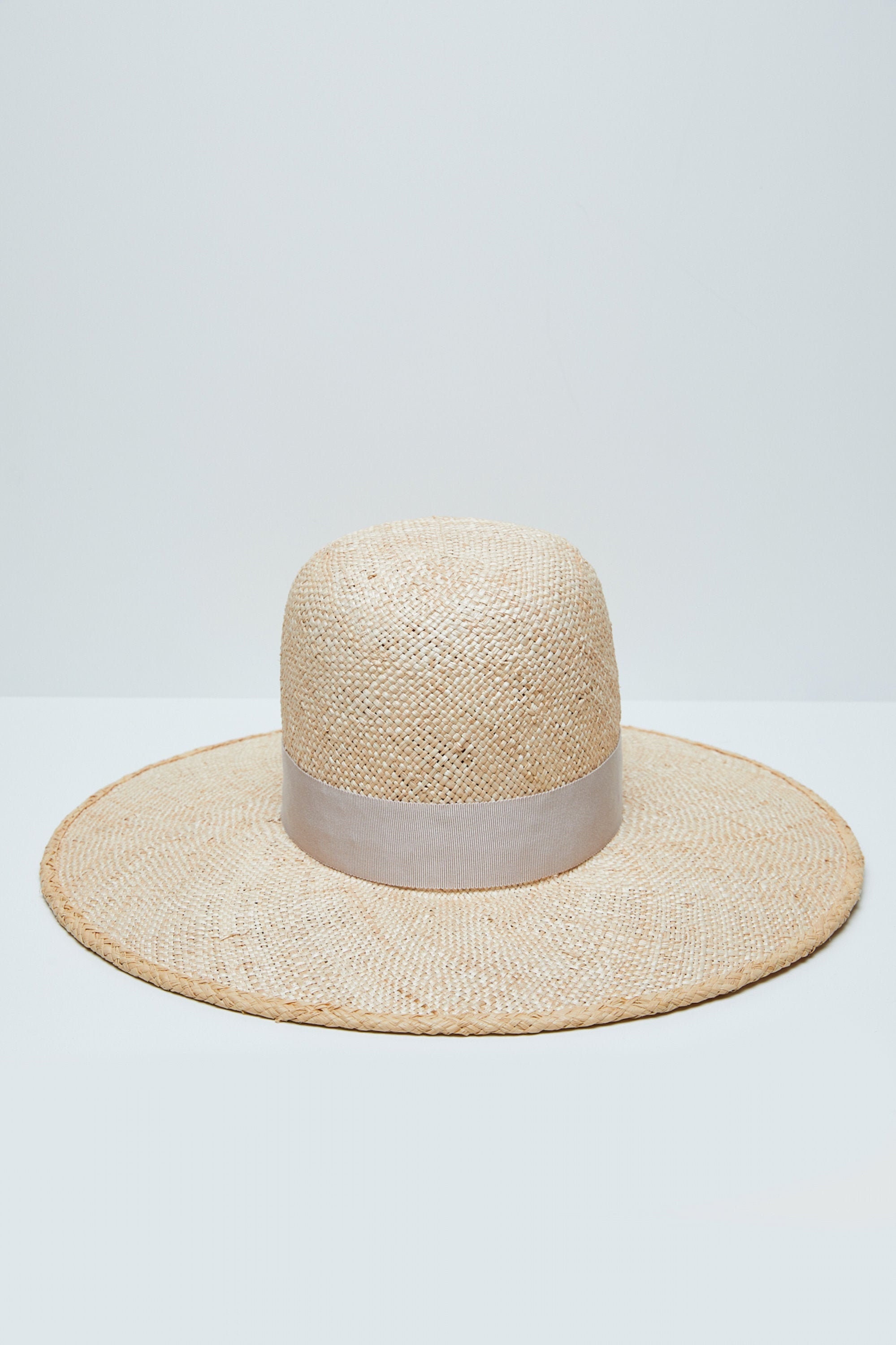 Tall crown straw hat wide brim straw hat large beach hat Etsy