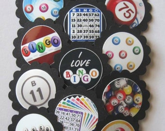 bingo cake toppers etsy