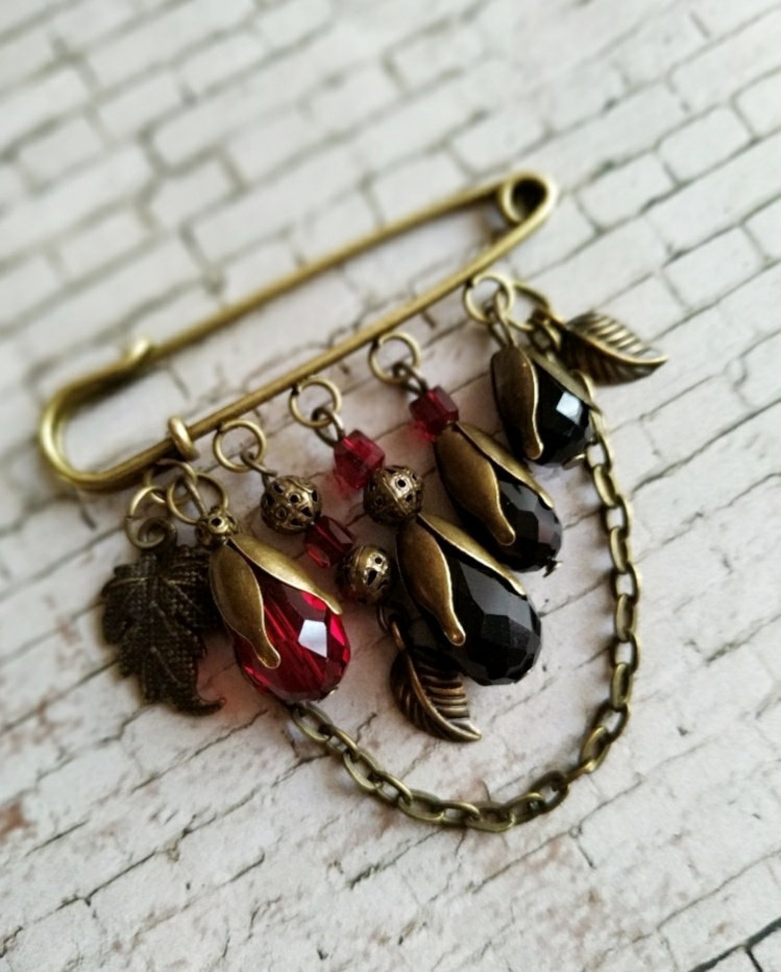 Pin Brooch Chest Decoration Handmade Brooch Vintage Brooch Etsy